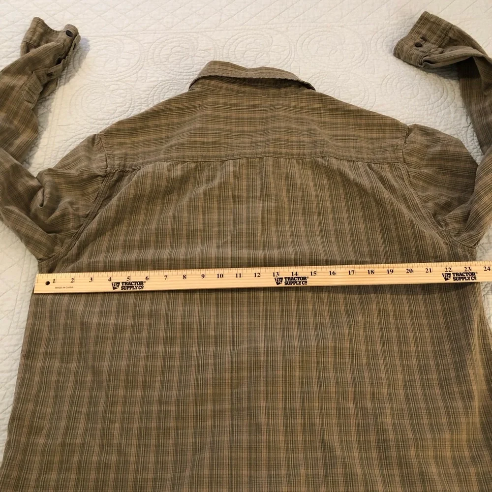 Vintage North Face A5 series long sleeve button down shirt. Size XL.